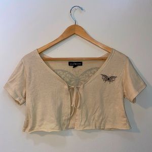 Crop short sleeve